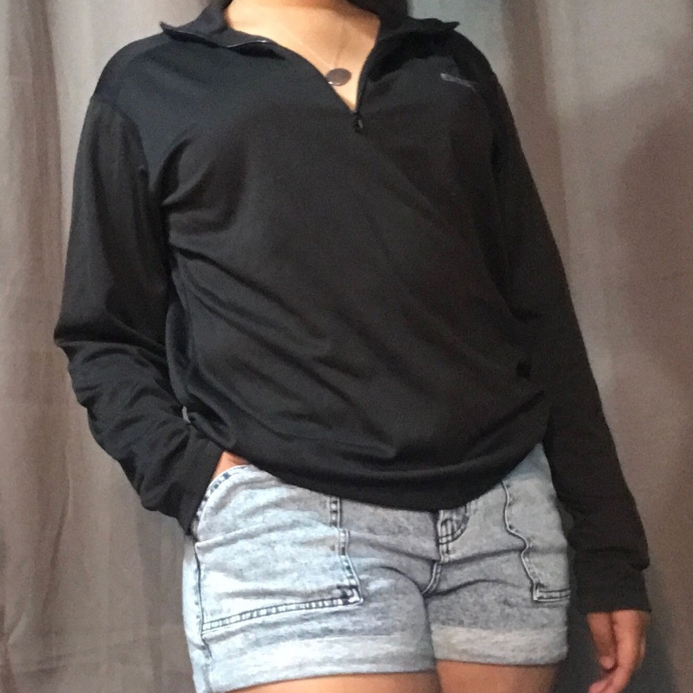 Quarter zip athletic pullover